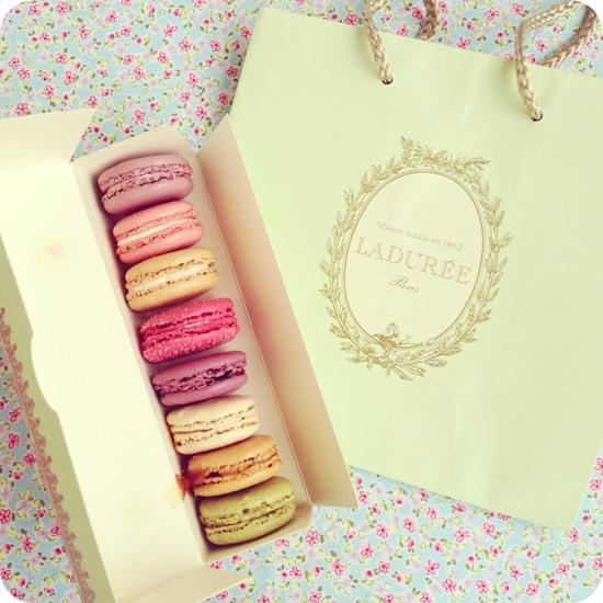 Laduree вкусы макарун