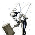 Harley Quinn Fairy Fanart (Profile Pics)