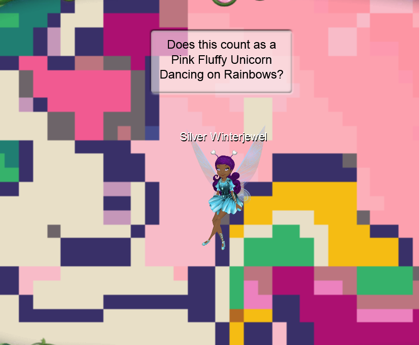 does this count as a pink fluffy unicorn dancing on a raonbow.png