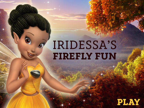 Iridessa's firefly fun