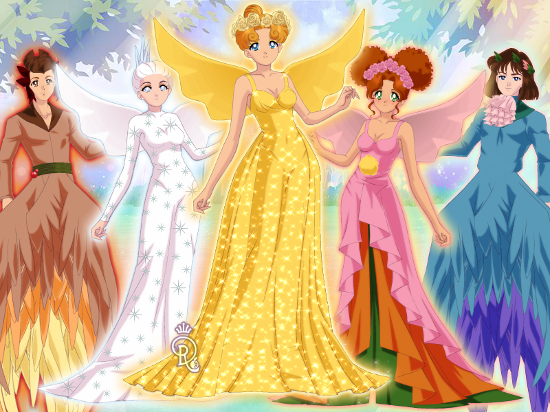 The Ministers with Queen Clarion
